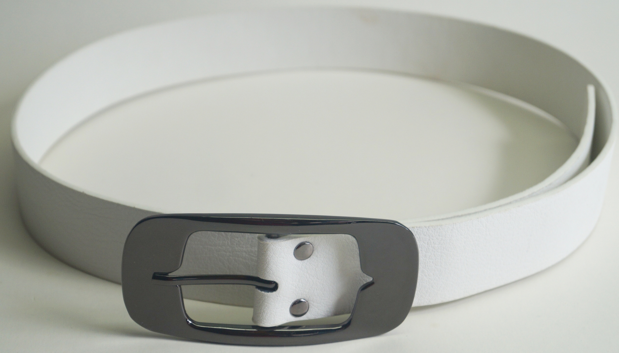 Artificial leather belt 102 cm