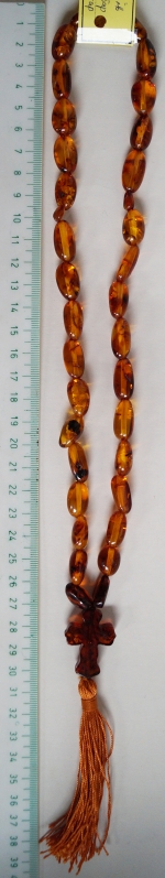 Chaplet natural amber