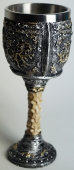 Cup skull goblet