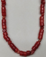 Necklace natural coral