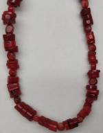 Necklace natural coral