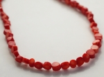 Necklace natural corals