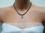 Necklace Crystals Metal