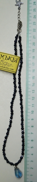 Necklace Crystals Metal