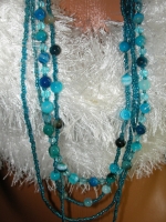 Necklace Semiprecious stone
