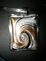 Painted necklace