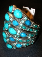 Bracelet peacock's tail