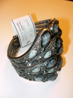 Bracelet peacock's tail