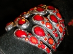 Bracelet peacock's tail