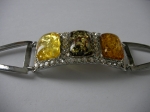 Bracelet imitation amber