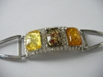 Bracelet imitation amber