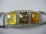 Bracelet imitation amber