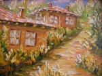 Picture old Bulgarian village