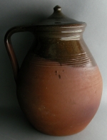 Ceramic pot of beans