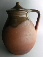 Ceramic pot of beans
