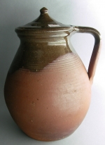 Ceramic pot of beans