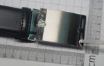 Leather belt 123 cm