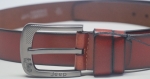 Leather belt JEEP 123 cm