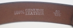 Leather belt JEEP 123 cm