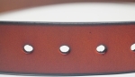 Leather belt JEEP 123 cm