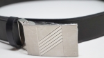 Leather belt