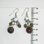 Earrings Agate