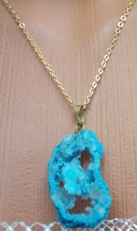 Necklace natural stone