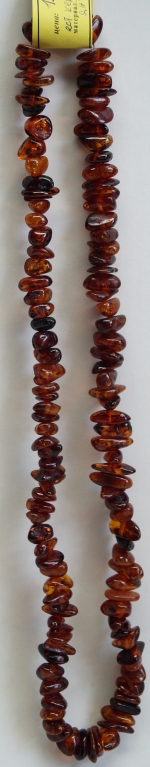 Necklace natural amber
