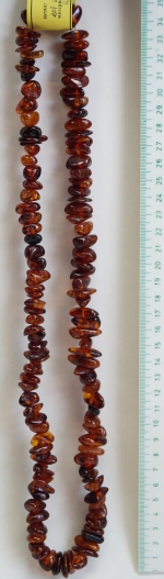 Necklace natural amber