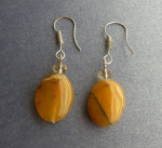 Earrings Carnelian