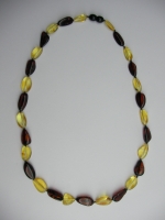 Necklace from amber