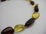 Necklace from amber