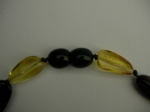 Necklace from amber