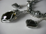 Necklace pendant hearts
