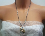Necklace Medallion Pendant Steampunk