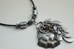 Necklace Medallion Pendant Steampunk