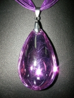 Necklace drop of water