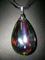 Necklace drop of water