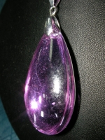 Necklace drop of water