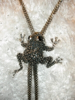 Necklace frog
