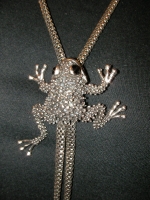 Necklace frog