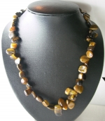 Necklace Tiger`s eye