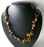 Necklace Tiger`s eye