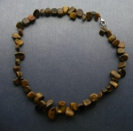 Necklace Tiger`s eye