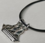 Necklace pendant medallion ship boat