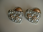 Necklace and earrings - heart