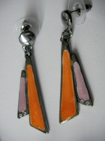 Set necklace with earrings