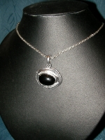 Set necklace with earrings