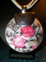 Set necklace with earrings