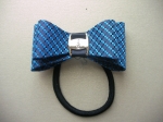 Elastic for hair blue